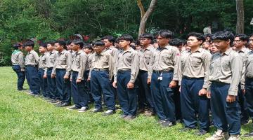 Kegiatan Highland Camp Hizbul Wathan kelas XI 2024